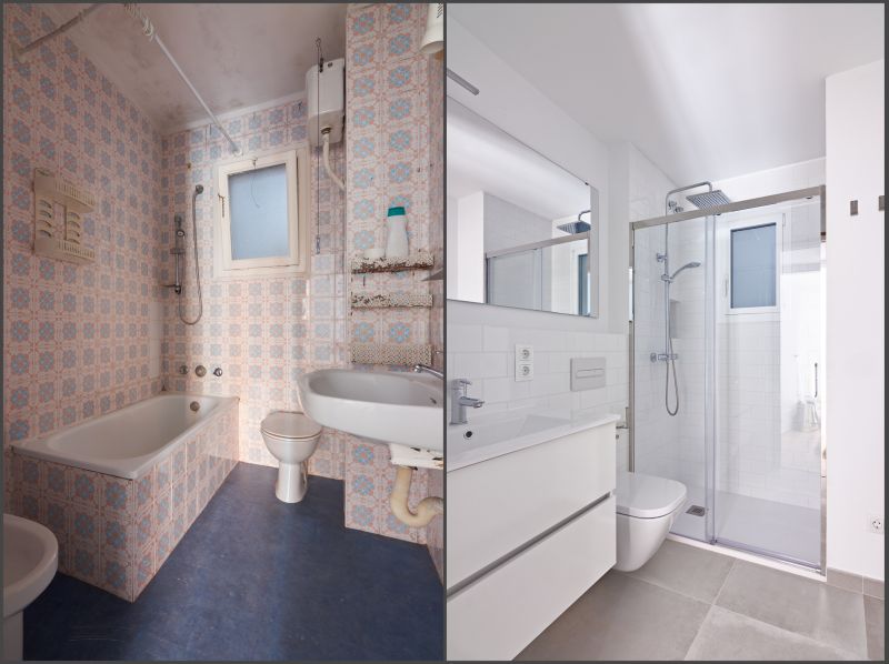Bathroom Transformation Before and After