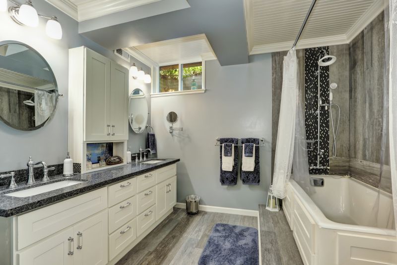 Renovated Bathroom with Custom Features