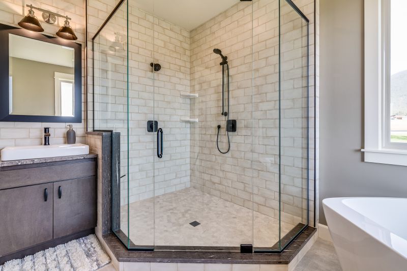 Tiled Shower Enclosure